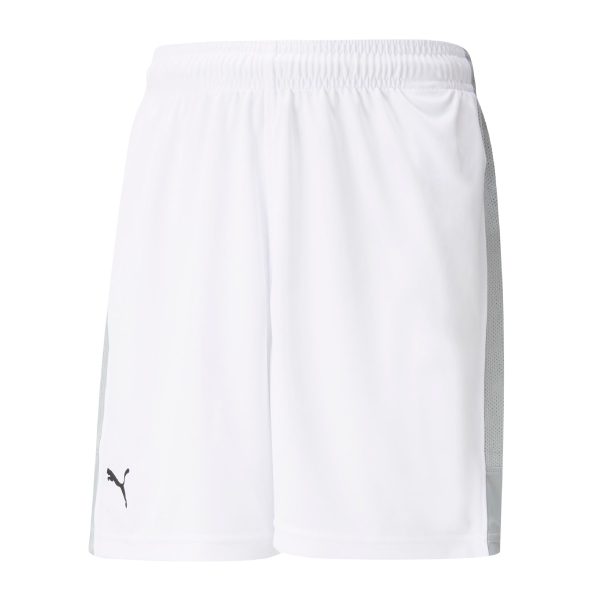 Puma Basketshorts Jr Vit/Grå