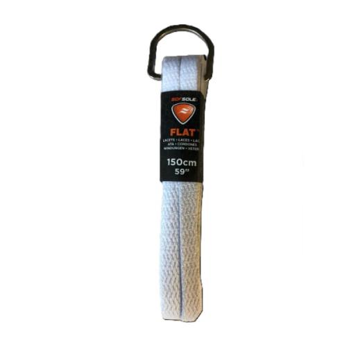 Skosnöre 150cm Vit