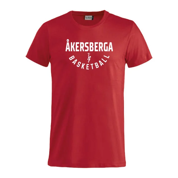 Åkersberga Basketball Tee Röd