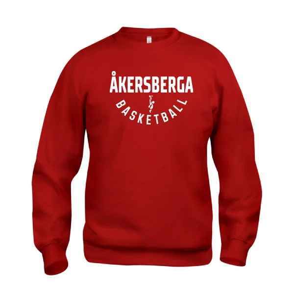 Åkersberga Basketball Sweatshirt Röd