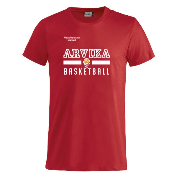 Arvika Basketball T-shirt Röd