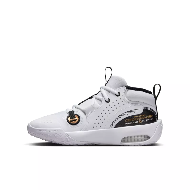 Nike Air Zoom Crossover 2 Jr Vit/Svart/Guld