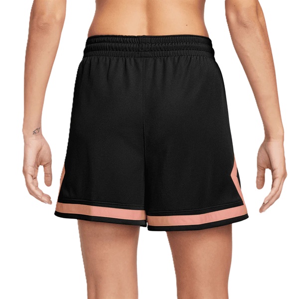 Jordan Wmns Diamond Shorts 4" - Svart/rosa