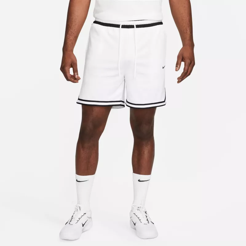 Nike DNA Dri-FIT 6-tum Shorts Vit/Svart