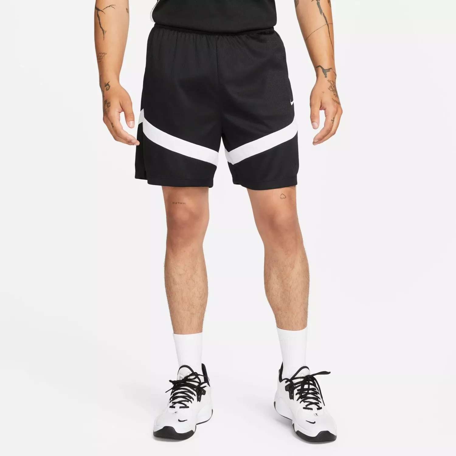 Nike ICON 6 Tums Shorts Svart/Vit