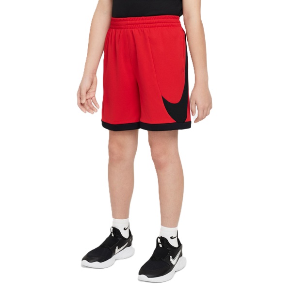 Nike Dri-FIT Basketshorts Jr Röd/Svart