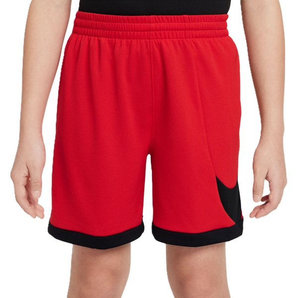 Nike Dri-FIT Basketshorts Jr Röd/Svart