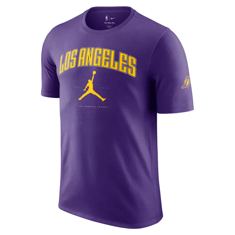 Jordan NBA LA Lakers Tee Lila