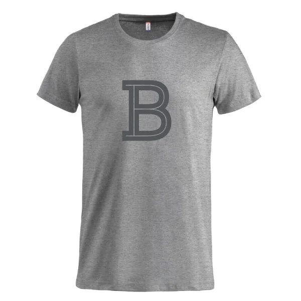 Blackeberg Basket Tee Grå