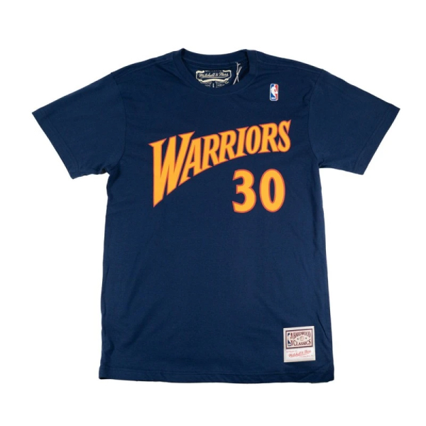 Name & Number Tee Stephen Curry Golden State Warriors