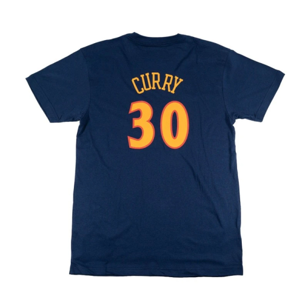 Name & Number Tee Stephen Curry Golden State Warriors