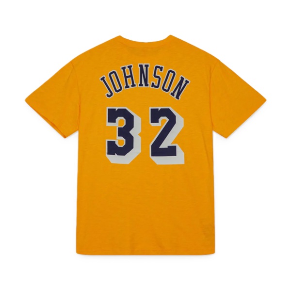 Name & Number Tee Magic Johnson LA Lakers