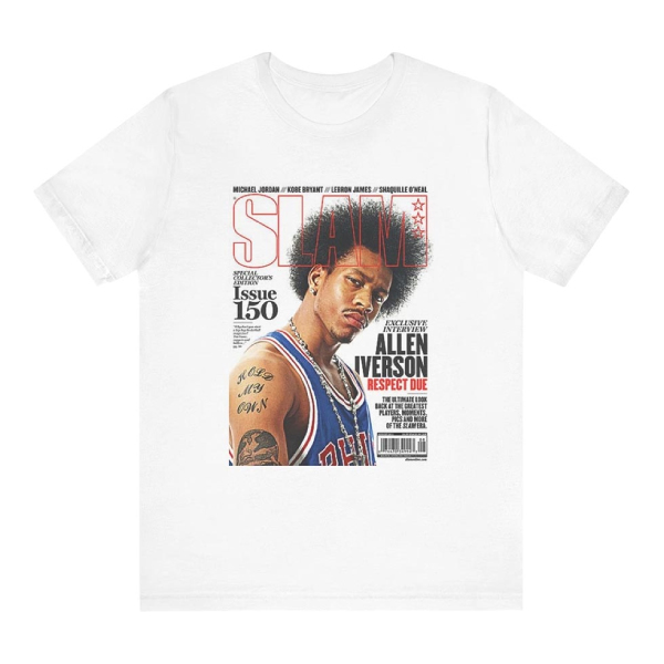 NBA Slam Tee Philadelphia 76ers Allen Iverson Vit