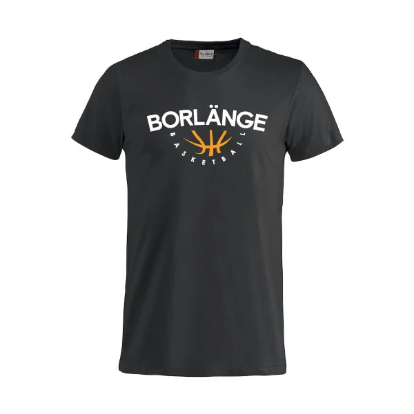 Borlänge Basketball Tee Svart