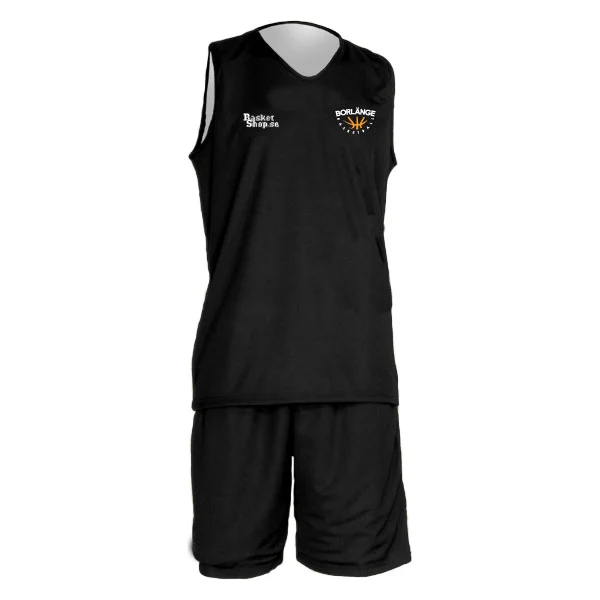 Borlänge Basketball Vändbart Träningsset Svart/Vit