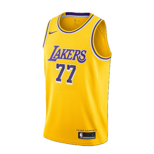 Nike Luca Doncic LA Lakers Nr 77 Icon Swingman Jr