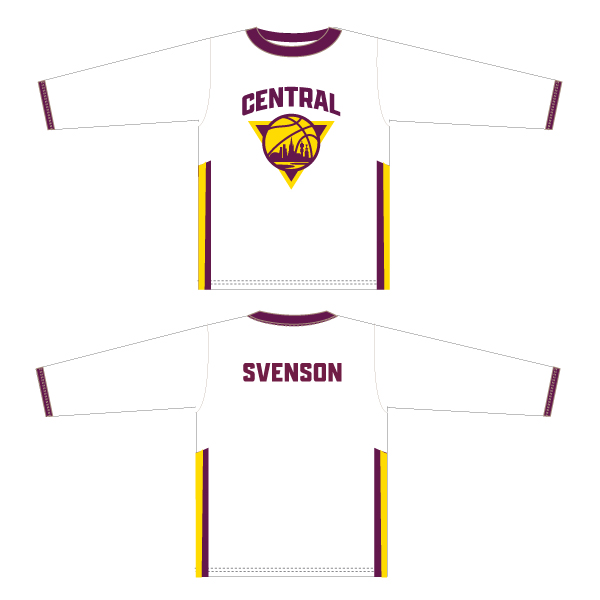 Central Basket Shootingshirt LÅNG ÄRM