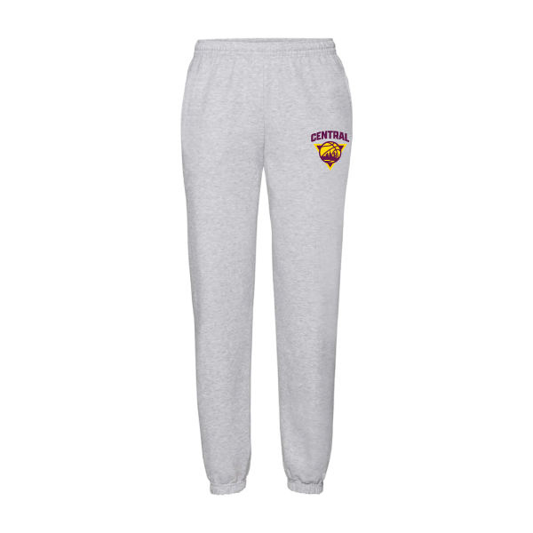Central Basket Sweatpants Gråmelerade Jr