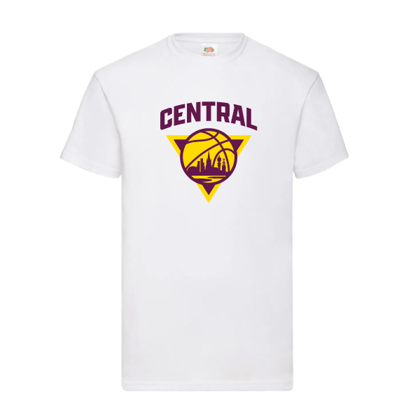 Central Basket T-shirt Vit Sr