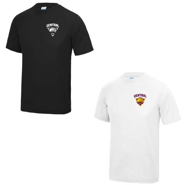 Central Basket Tränings T-shirt Paket Svart och Vit
