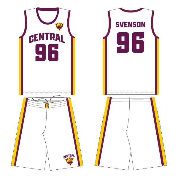 Central Basket Matchställ Herr