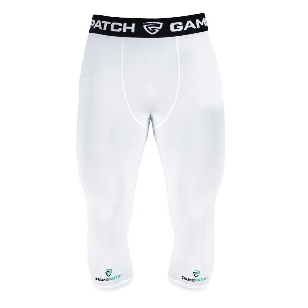 Gamepatch 3/4 Compression tights vit