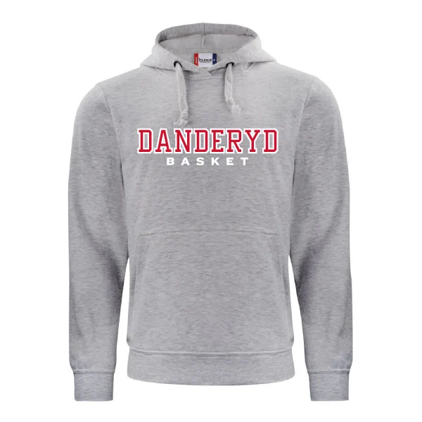 Danderyd Basket Hoody Gråmelerad