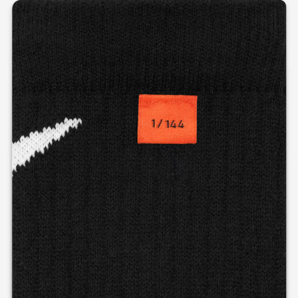 Nike WNBA Elite Crew Sock Svarta