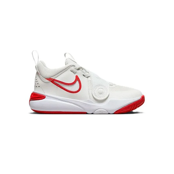 Nike Team Hustle D11 Barn Vit/Röd