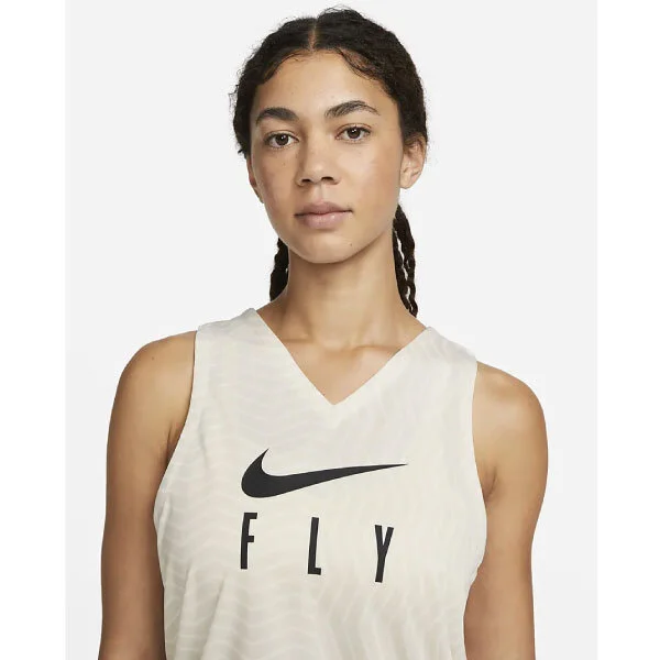 Nike Wmns Fly Dri-FIT Seasonal Linne Creme