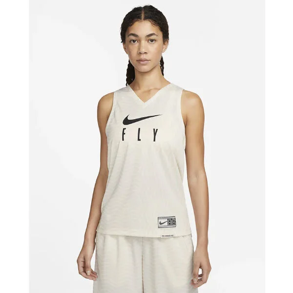 Nike Wmns Fly Dri-FIT Seasonal Linne Creme