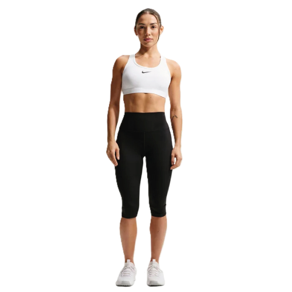 Nike Swoosh Vadderad Sport-BH Vit
