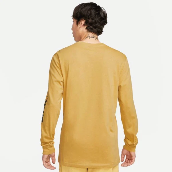 Nike Basketball Långärmad Tee Vete/Guld