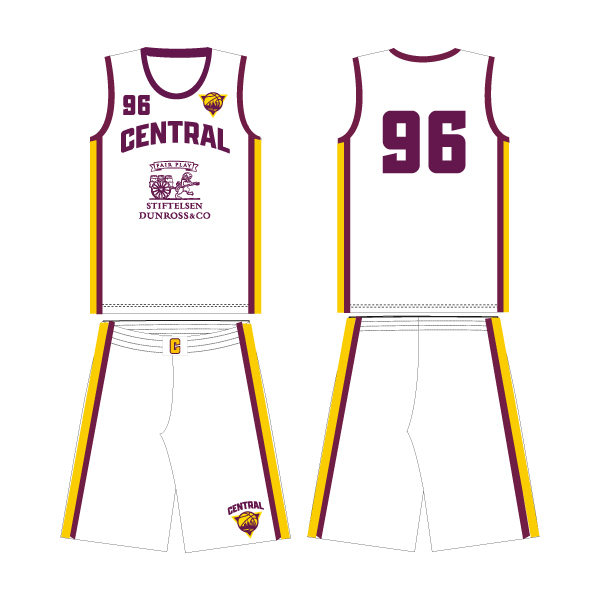 Central Basket Vändbart Matchställ Easy Basket