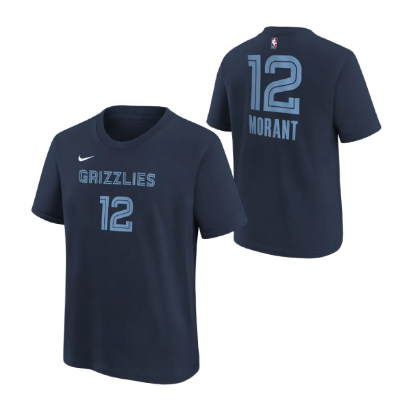 Nike JA Morant Memphies Grizzlies Tee Jr