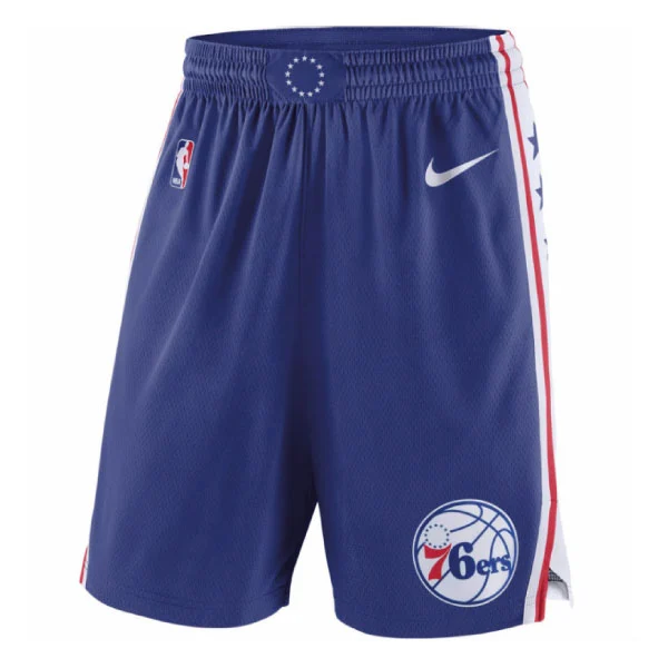 Nike Philadelphia 76er Icon Swingman Shorts Jr