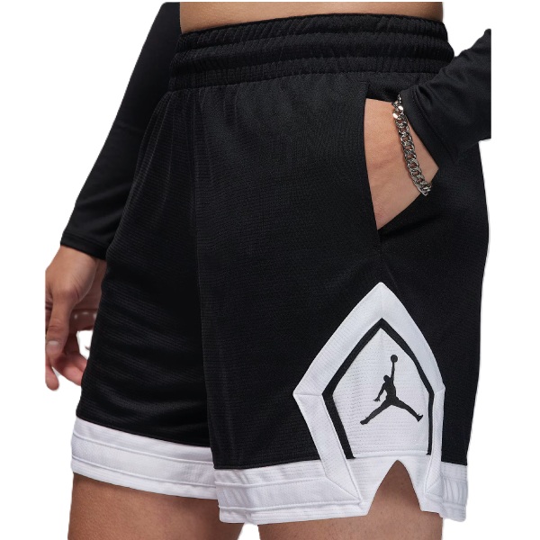 Jordan Wmns Diamond Shorts 4" - svart/vita