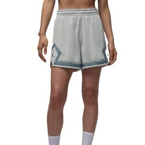 Jordan Wmns Diamond Shorts 4" - Light Silver/Light Silver/Aviator Grey/Aviator Grey