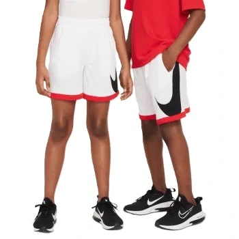 Nike Dri-FIT Basketshorts Jr Vit/Svart/Röd