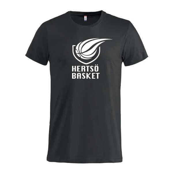 Hertsö Basket Tee Svart