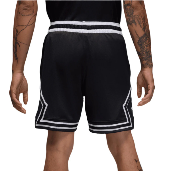 Jordan Diamond Mesh Shorts Svart/Vit