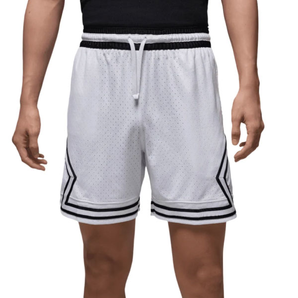 Jordan Diamond Mesh Shorts Vit/Svart