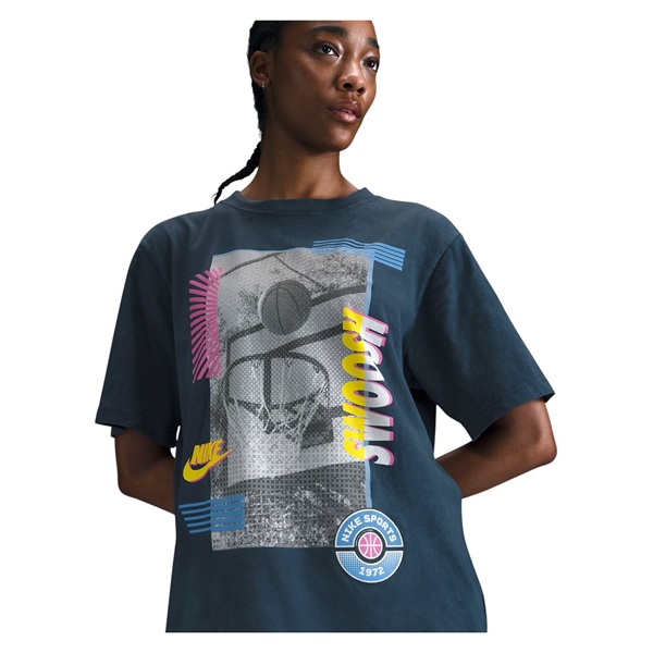 Nike Wmns Swoosh Tee Marin