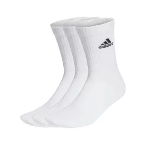 Adidas Basketstrumpa 3-Pack Vit