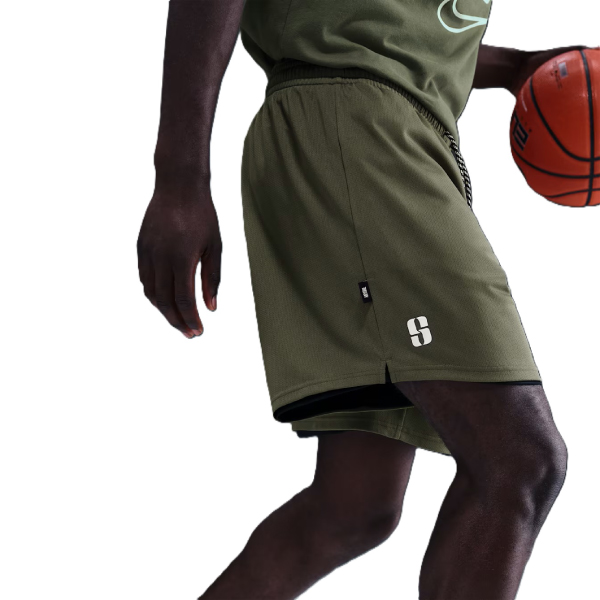 Nike Sabrina Ionescu Vändbara Shorts 6" Olive