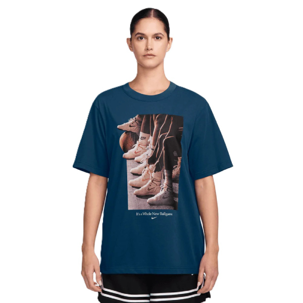 Nike Wmns Dri-FIT Photo Tee Blue Force
