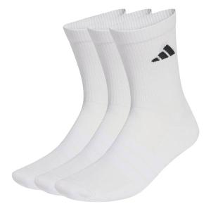 Adidas Basketstrumpa Crew 3-Pack Vit