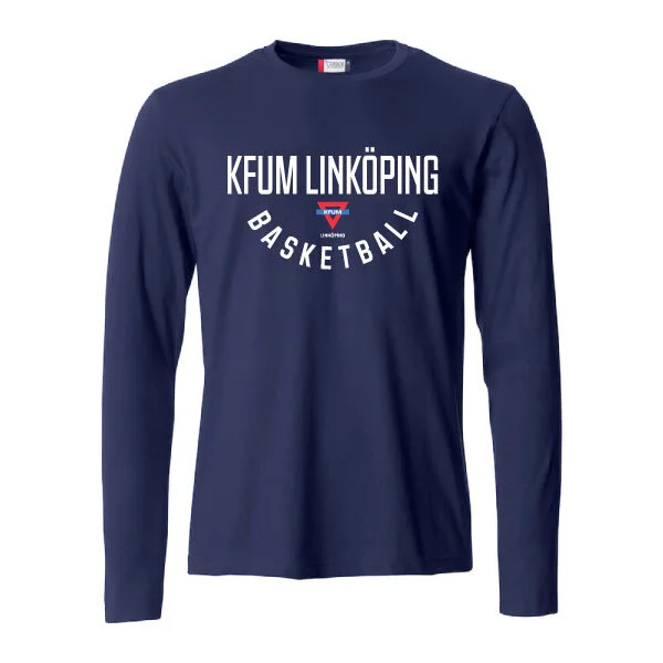 Linköping Basketball L/S Tee Navy