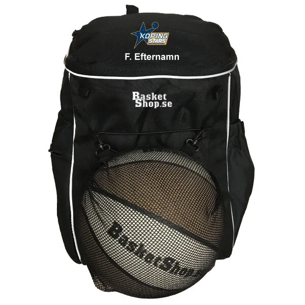 Köping Stars ryggsäck m bollnät