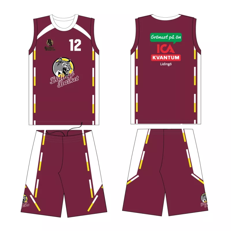 Lidingö Basket Matchset U12 och Yngre